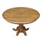 International Concepts Round 36 in Round Top Pedestal Table, 28.9 inH, Pecan, 36 W, 36 L, 29.1 in H, Wood, Pecan K59-36RT - alternate 3